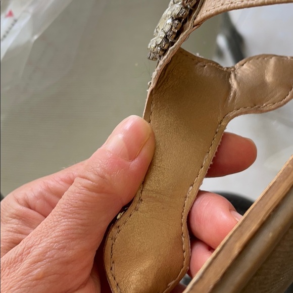 ❌SOLD❌{BCBG} rhinestone sandals - Picture 6 of 9
